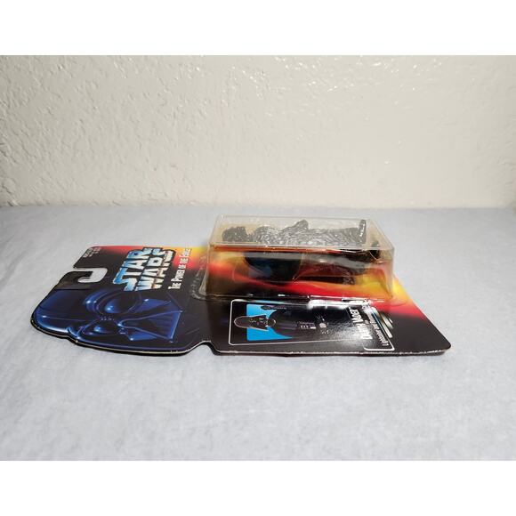 Star Wars Darth Vader Power Of The Force 1995 Red Card Long Lightsaber New - Picture 3 of 10